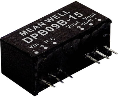 MW Mean Well DPB09C-12 DC-DC-Wandlermodul 375 MA 9 W Anzahl Ausgänge: 2 x Inhalt 1 Stück