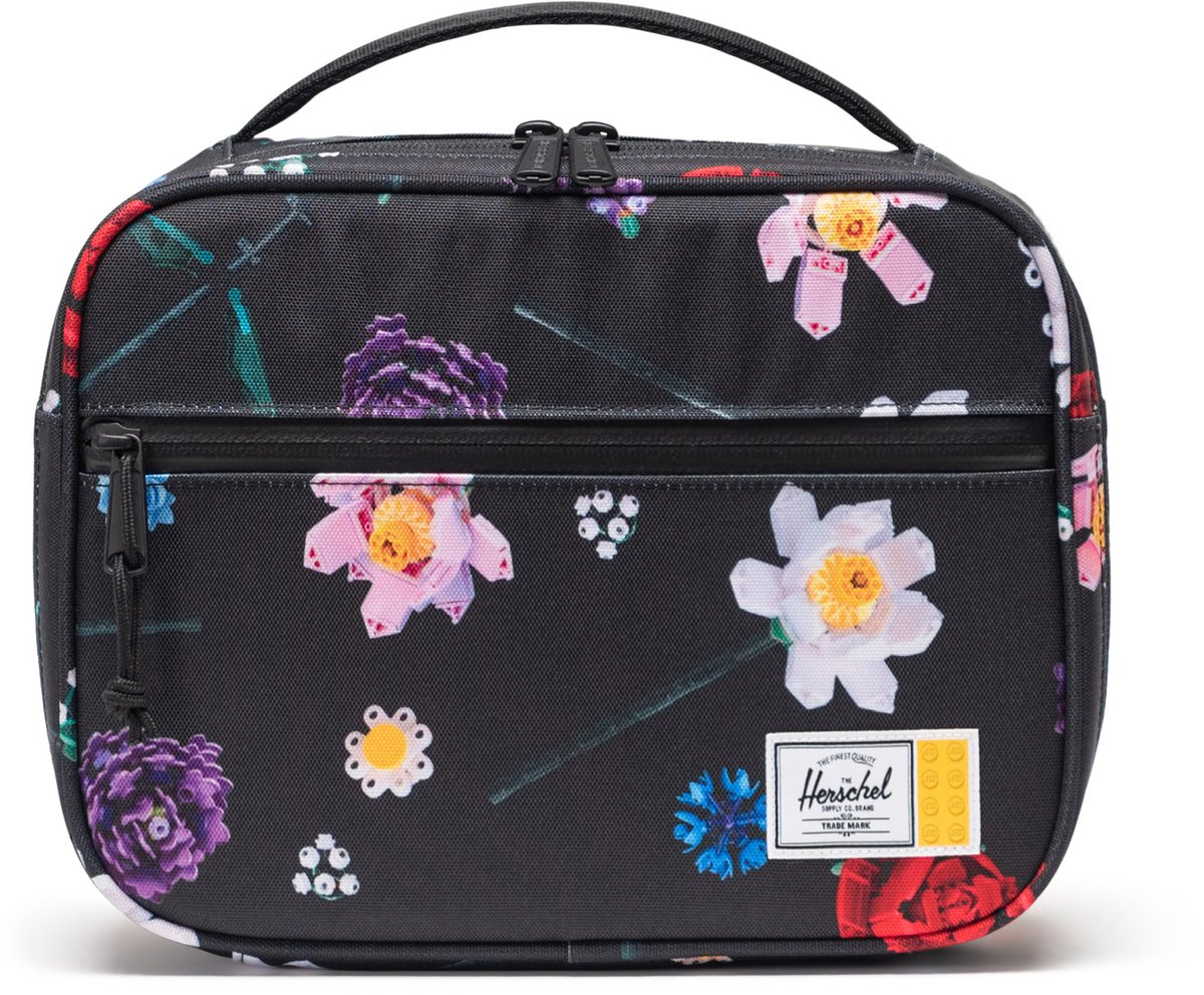 Herschel Lego Pop Quiz Lunchbox – fallende Blumen
