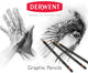 Derwent Graphic Medium Bleistiftset in sortierter Dose, 12 Stück