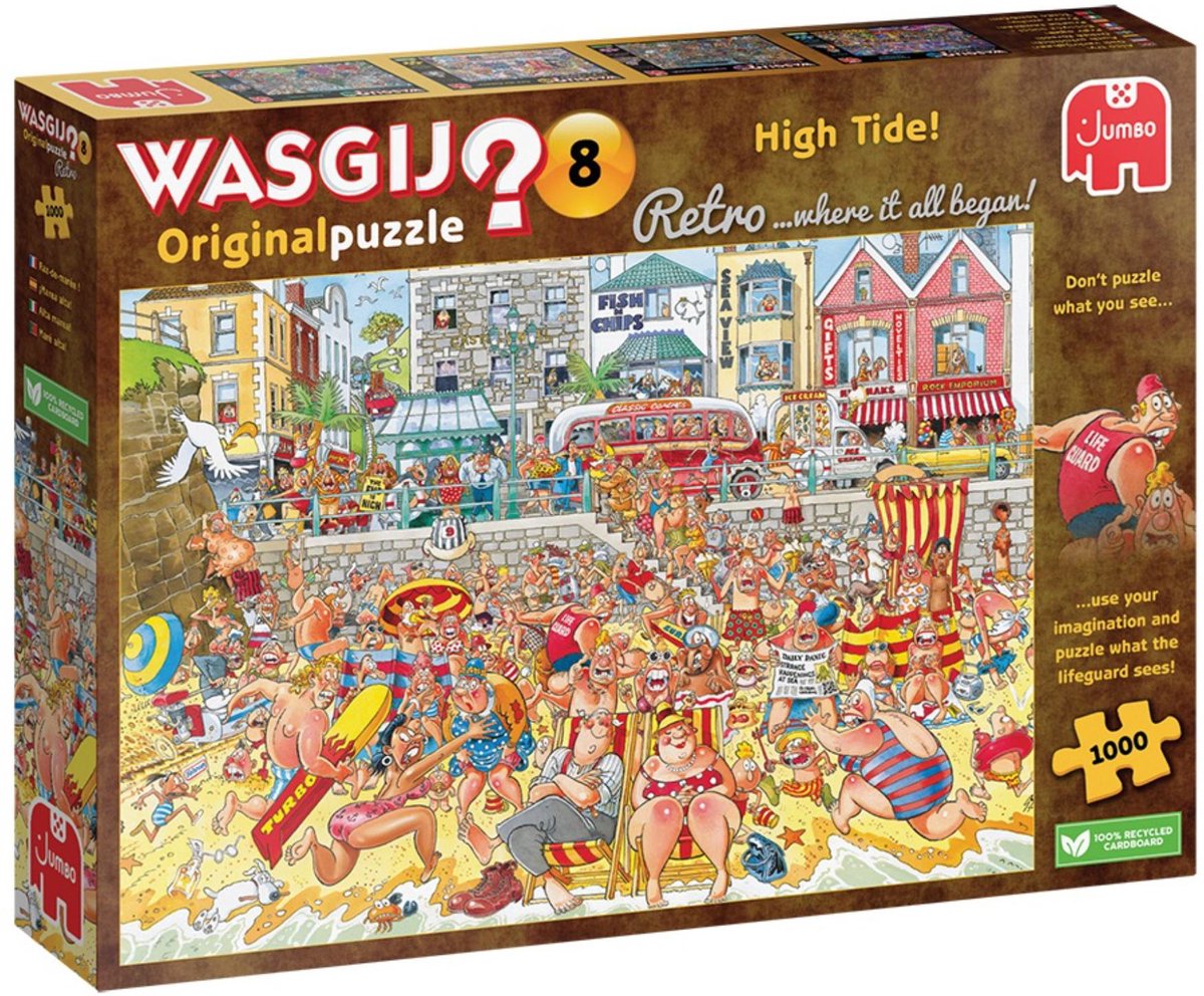 Jumbo Washij Retro Original 8 Jigsaw Puzzle Flut!, 1000st.