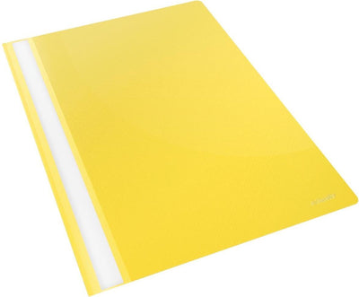 Esselte Vivida A4 Quick-Fix-Ordner – 25 Stück – Gelb – für die Arbeit von zu Hause aus – ideal für das Home-Office