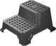 Proplus Tritthocker – 2 Stufen – Kunststoff – 70 x 60 x 38 cm – maximal 200 kg