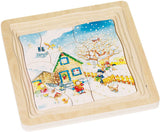Goki 4-Layer-Puzzlezeit, 54. - afbeelding 1