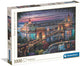 Ty Clementoni Lichter der Donau – Puzzle 1000 Teile Erwachsene – Hochwertige Sammlung – Stimmungsvolles Puzzle ab 14 Jahren