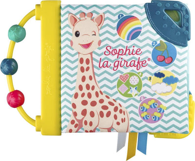 Sophie die Giraffe erstes Entdeckungsbuch – Babybuch – Babybuch – regt 5 Sinne an – Lernen Sie mit Sophie zu zählen! - ab 3 Monaten - 14,5x20x3 cm