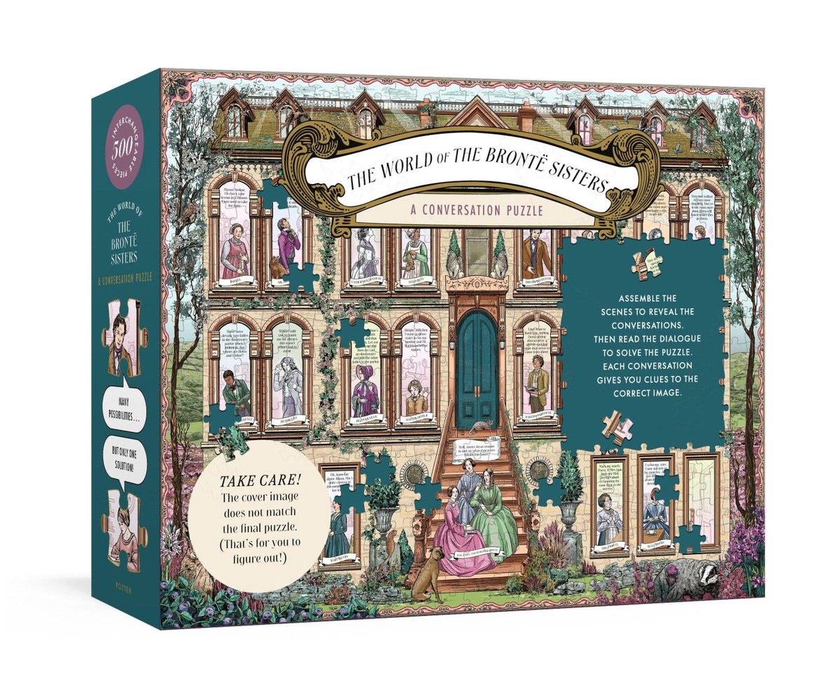 Die Welt der Bronte-Schwestern: ein Konversationspuzzle: 500-teiliges Puzzle: ein Puzzle für Erwachsene