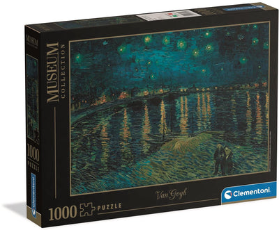 Clementoni Jigsaw Puzzle Artworks Star Night über der Rhône, 1000st.
