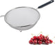 Westmark Haushaltssieb, traditionell, ø 18 cm, Edelstahl Kunststoff, Silber Schwarz, 12842270