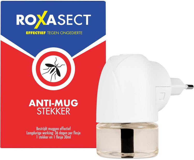 Roxasect Mückenstecker – Anti-Mücken-Stecker – Starterpaket – 36 Nächte Schutz – 1 Stück