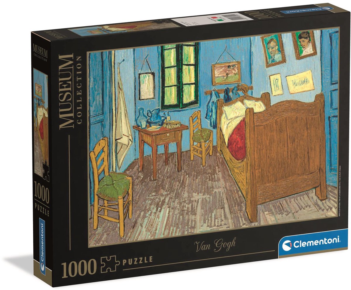 Clementoni Jigsaw Puzzle Artworks Das Schlafzimmer, 1000st.