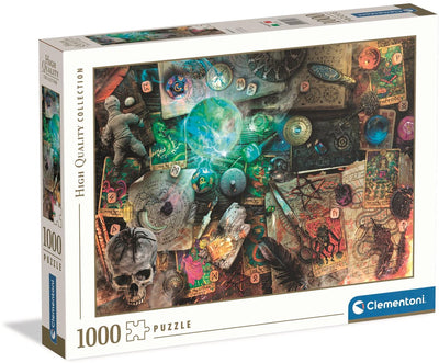 Ty Clementoni Maleficium – magische Fantasy-Szene – Puzzle 1000 Teile Erwachsene – Puzzle HQC hochwertige Kollektion ab 12 Jahren