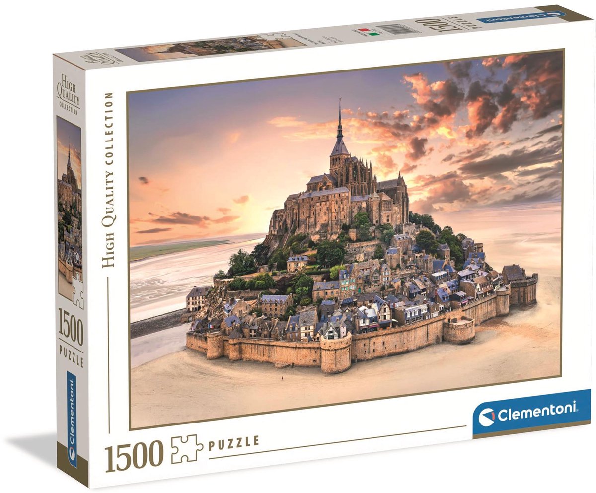 Clementoni Jigsaw Puzzle Mont Saint-Michel, 1500st.