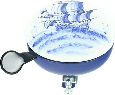 Widek Glocke Ding Dong delft blauen Boot auf Karte
