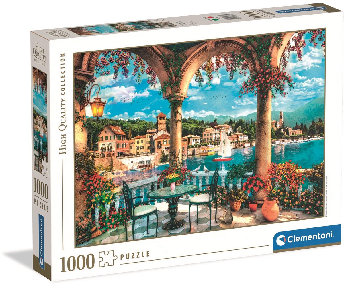 Clementoni Jigsaw Puzzle Artworks Blick auf den Como -See, 1000st.
