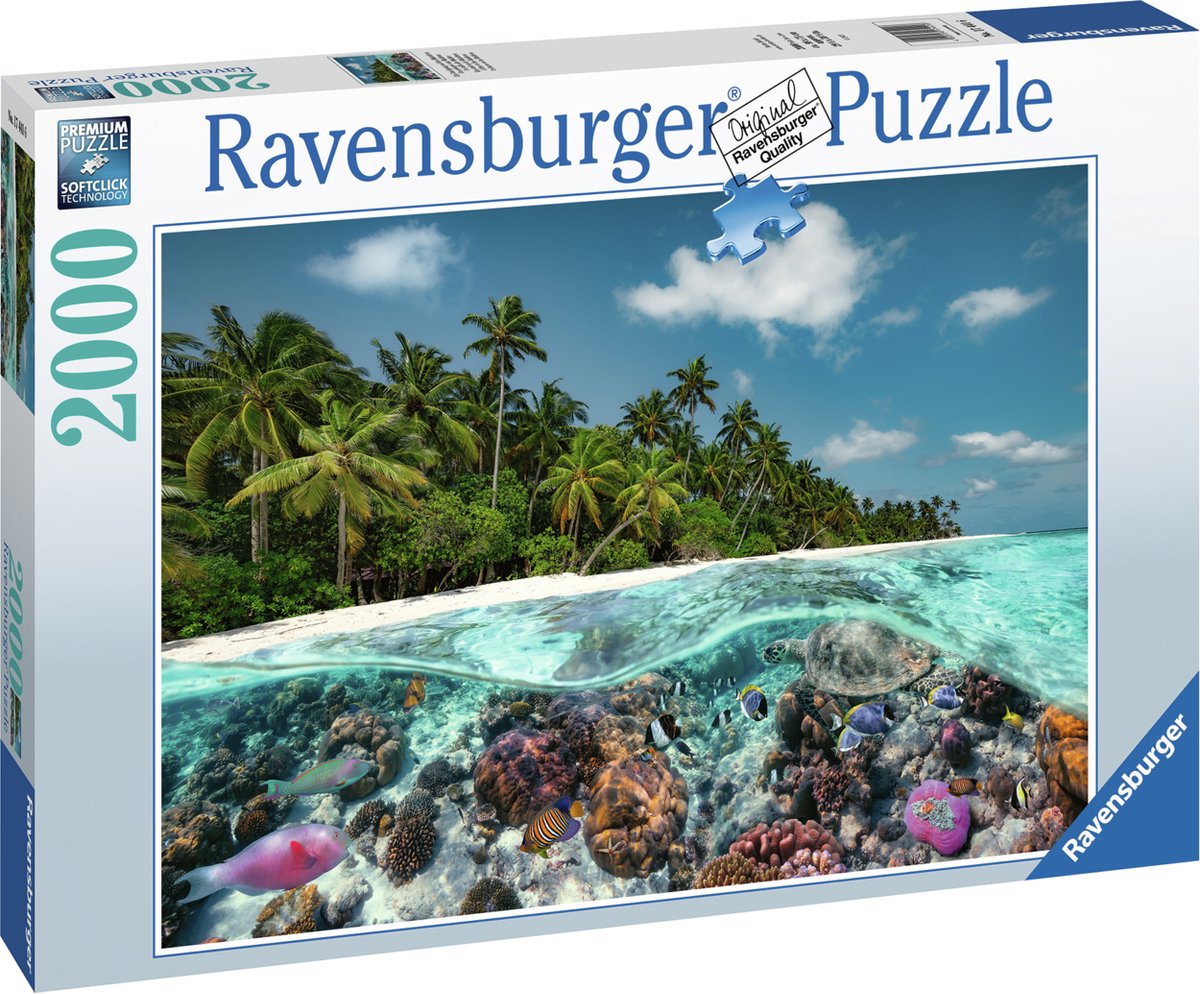 Ravensburger Puzzle A Dive on the Maldives, 2000st.