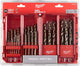 Milwaukee Metallbohrer-Set – 25-teilig – Kobaltrot