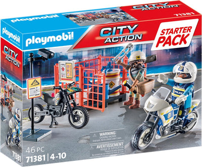 Playmobil City Action Starterpack Police 71381