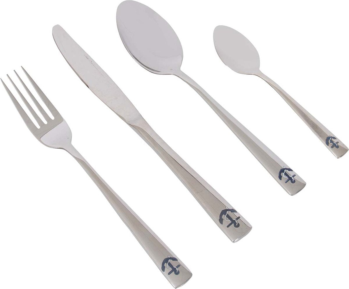 Gimex - Marine-Linie - Besteck - Segel - 16-teilig