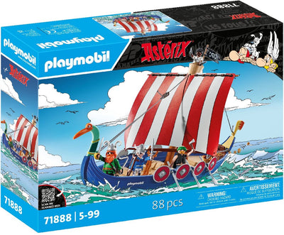 Playmobil Asterix Asterix: Piratenschiff 71888