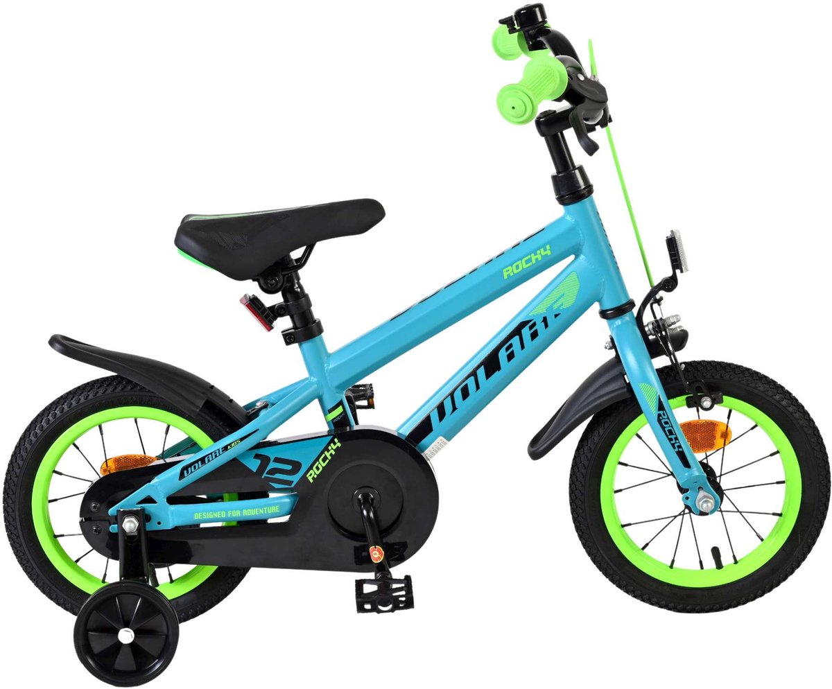 Volare Rocky Children's Bicycle - Jungen - 12 Zoll - Grün