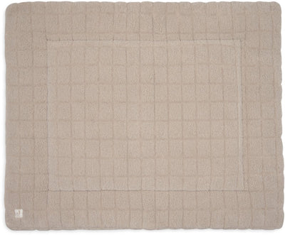 Jollein Laufstalldecke Baby – 75x95cm – Laufstall-Teddy – Polyester – warmer Sand