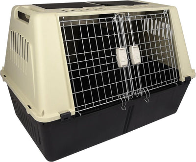 Flamingo Hundetransportbox Tripper XL - Grau - 100 x 60 x 66 cm