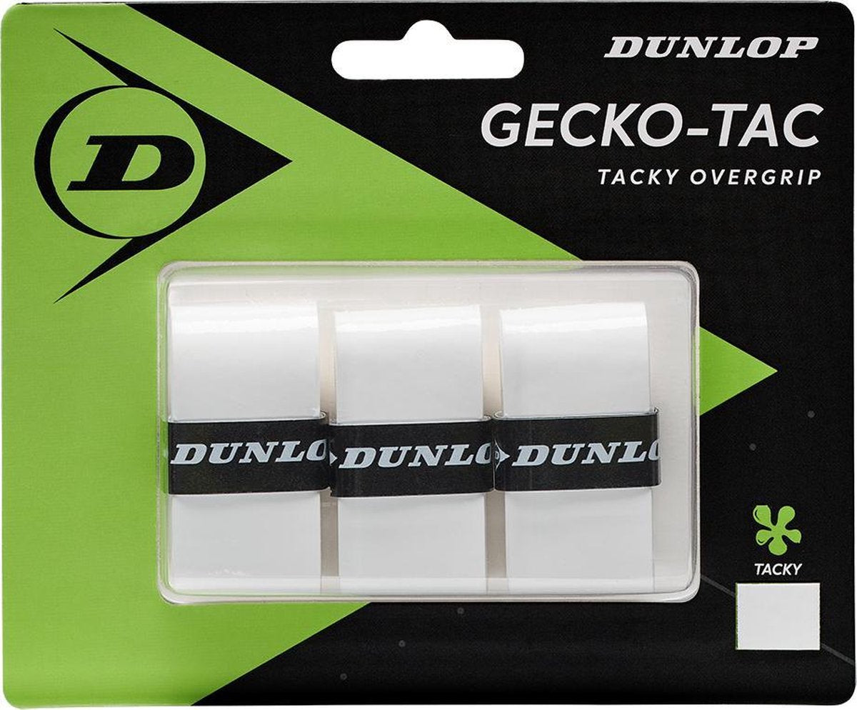 Dunlop – Griff – Gecko-Tac Ogrip – Weiß – 12 Bl