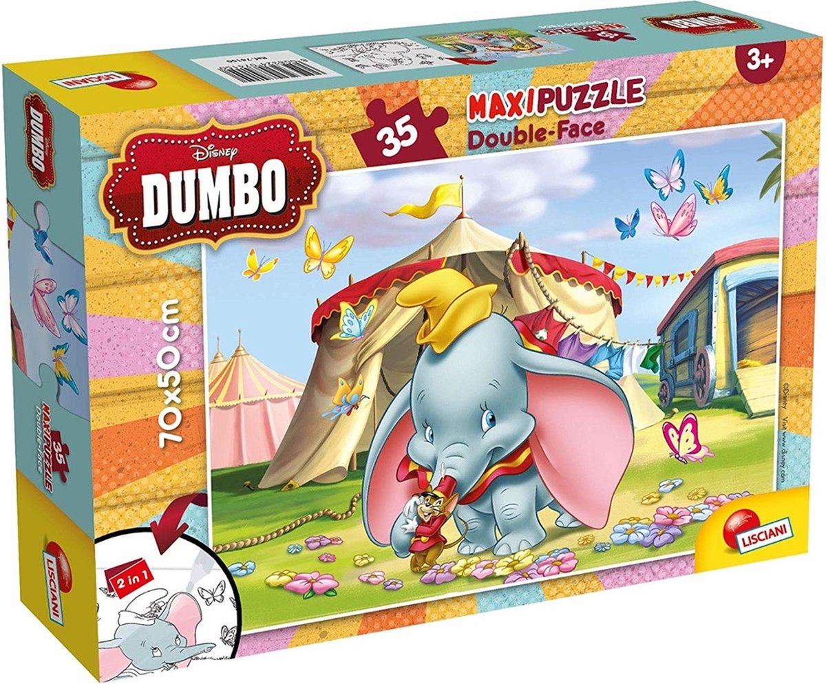 Lisciani Disney Puzzle DF Maxi Floor 35 Dumbo