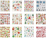 Aufkleberpaket Weihnachten, 12vel - afbeelding 1