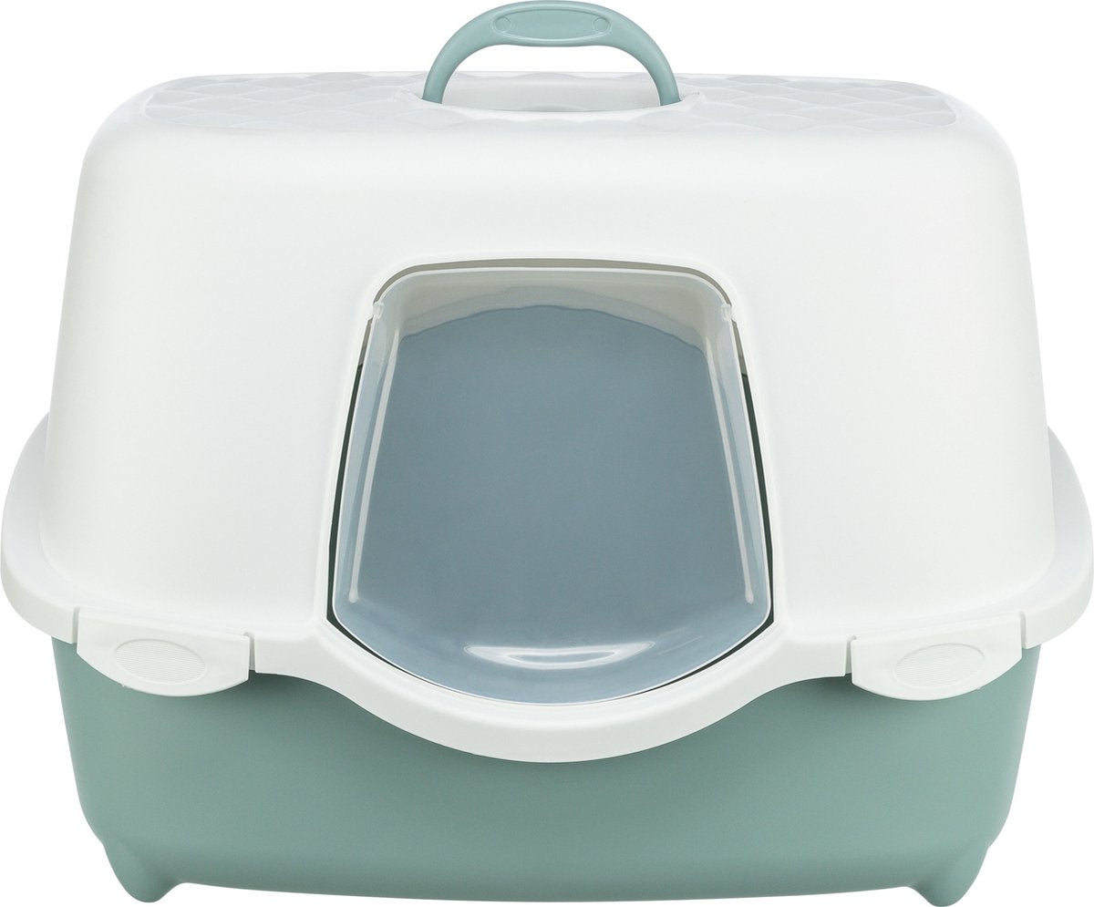 Trixie Cat Box Davio Green White