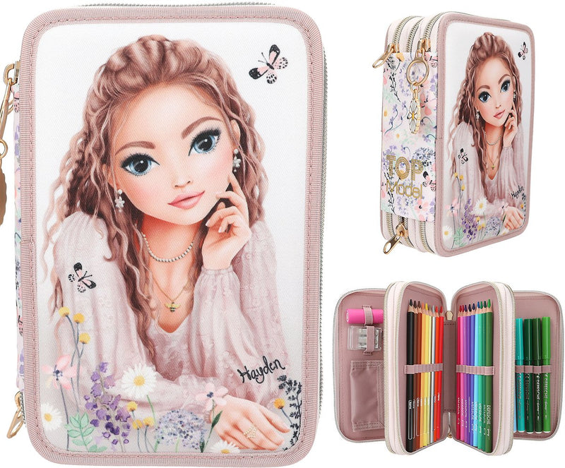 Depesche – Topmodell Federmäppchen mit 3 Fächern – Sommerfeeling