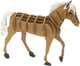 Fridolin 3D-Papiermodell - Haflingerpferd.