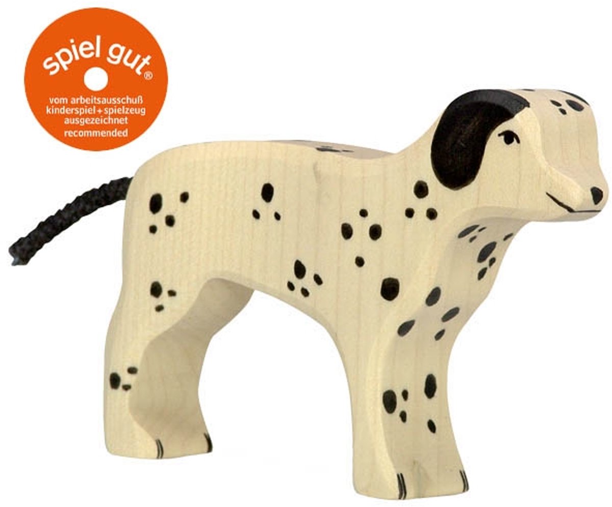 Holztiger Dalmatiner. 11,5 cm.
