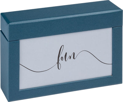 Walther fb-116-l fun - Fotobox mit Deckel - 100 Fotos 10x15 cm - blau