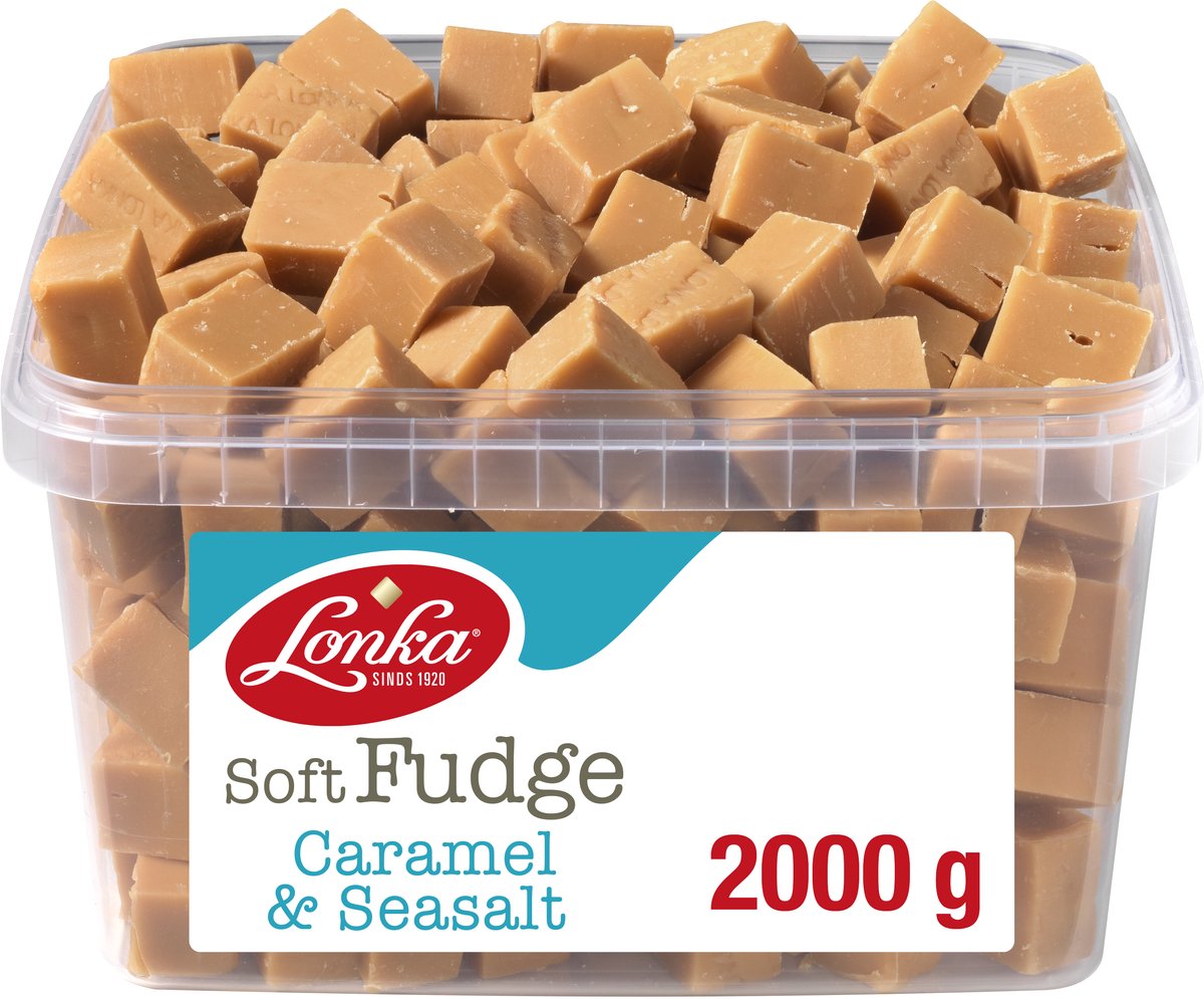 Lonka Fudge Karamell Meersalz – 1 x 2 Kilo