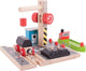 Bigjigs Holzschienen Ladestation Kohle