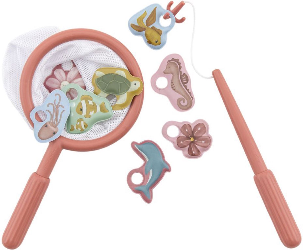 Little Dutch Badespielzeug-Angelspiel – rosa