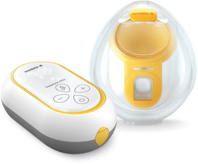 Medela Freestyle Mini Freisprecheinrichtung – einzelne elektrische Milchpumpe – tragbar – Freisprechbecher – wiederaufladbarer Akku