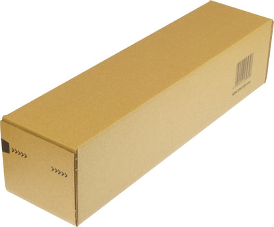 Raadhuis Versandrohr A2 – 435 x 105 x 105 mm – quadratisch – braun – 10 Stück – rd-352006-10