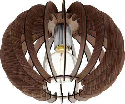 Eglo Stellato - Deckenleuchte - E27 - ø40 cm - Dunkelbraun Nickel-matt