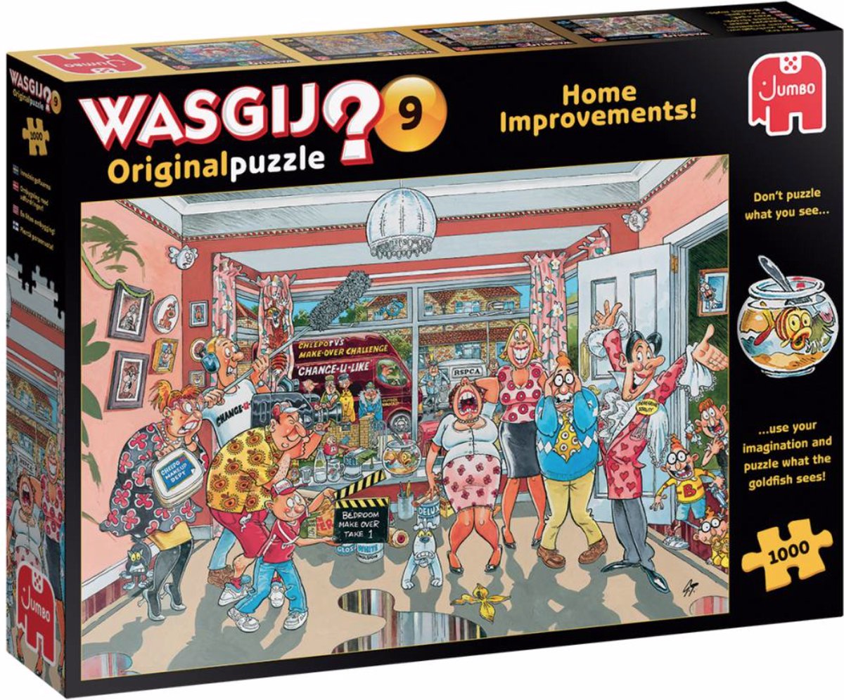 Jumbo Wasgij Original 9 – Heimwerker – Puzzle 1000 Teile