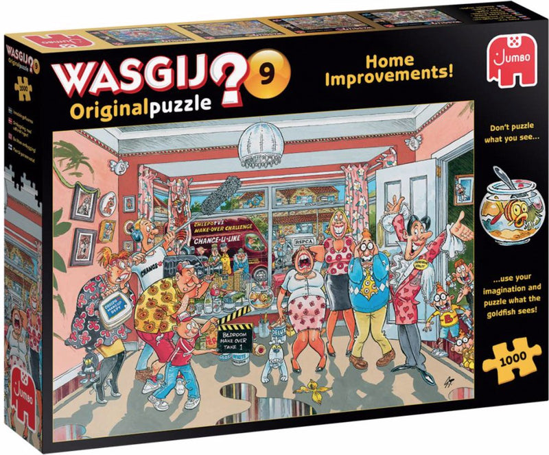 Jumbo Wasgij Original 9 – Heimwerker – Puzzle 1000 Teile