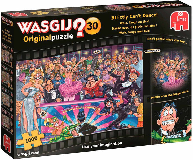 Jumbo -Puzzle Wäsche Original 30 mit 1000 Stücken