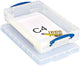 Wirklich nützliche Box-Aufbewahrungsbox 6 Liter | transparent