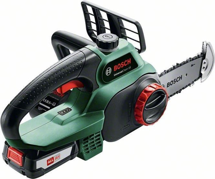 Bosch Universalchain 18 Kettensäge – mit 18 V Akku und Ladegerät