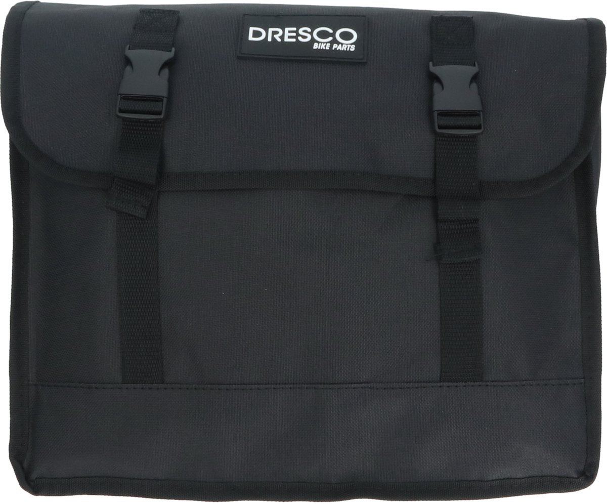 Dresco Doppel-Fahrradtasche Basic Schwarz 30 Liter