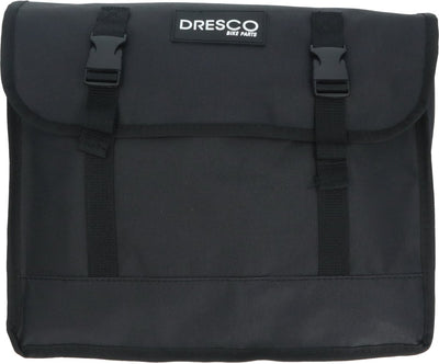 Dresco Doppel-Fahrradtasche Basic Schwarz 30 Liter