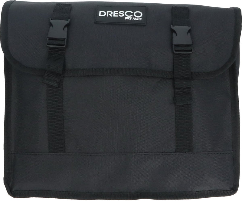 Dresco Doppel-Fahrradtasche Basic Schwarz 30 Liter
