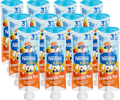 Nestlé Kids Freezie Pop Mango Apfel – 3+ Jahre – 12 x 70 g