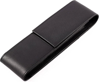 Lamy a 302 Ledertasche 859 | hochwertiges schwarzes Nappaleder | für 2 Schreibgeräte